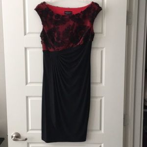 Black and red dress - great for date night!